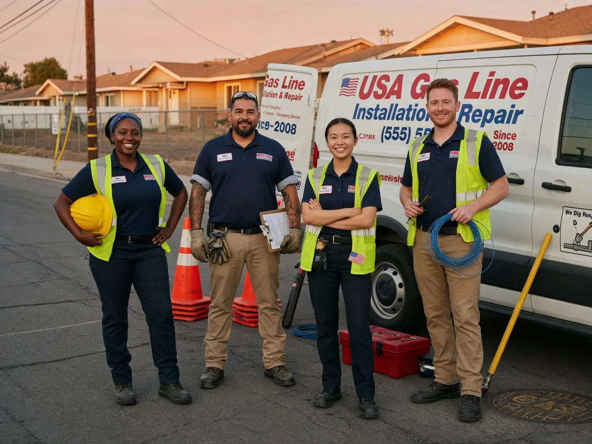 Gas Line Installation company in Hopland, CA